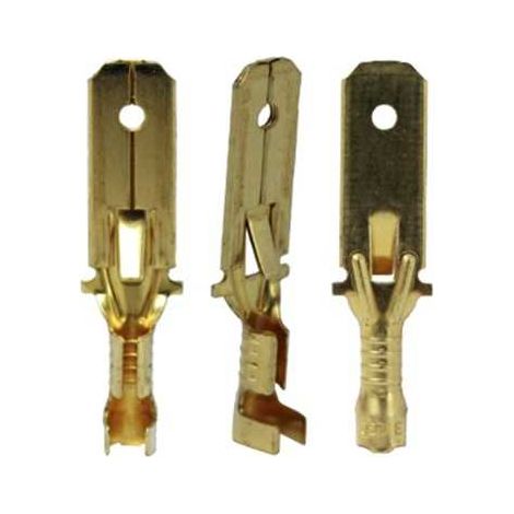 Terminale Series 250 Faston 6 Maschio per Cavo 14-20 AWG