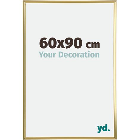 Cadre Puzzle 60x90 cm - cm - Or - Plastique - Annecy. (1/5)
