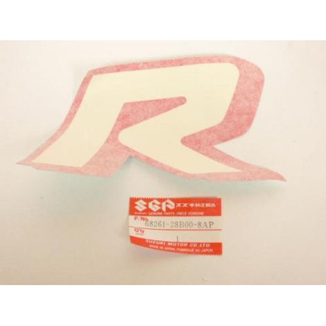 sticker sticker original r für motorrad suzuki 50 rg nach 1987
