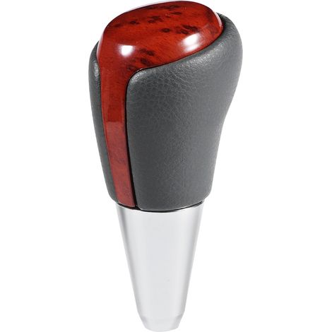 Manomètre de vitesse automatique gris cuir véritable tête de levier pour Toyota (1/5)