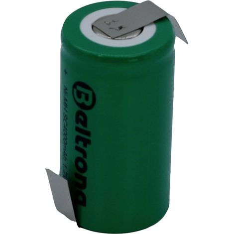 Beltrona SC4000 Pile rechargeable spéciale Sub-C cosses à souder en Z NiMH 1.2 V 4000 mAh 1 pc(s)