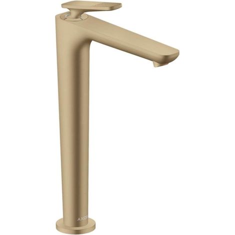 Axor Citterio C - Miscelatore per lavabo con sistema di scarico, EcoSmart, CoolStart, bronzo spazzolato 49051140 (1/2)