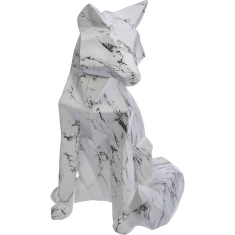 Volpe origami H.25,5cm resina - Atmosphera créateur d'intérieur (1/3)