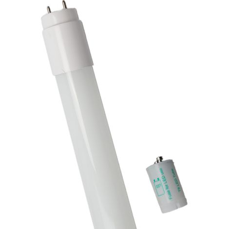 Pack 25 tubes LED T8 verre 120 cm 18W 4000K blanc neutre unilatérale