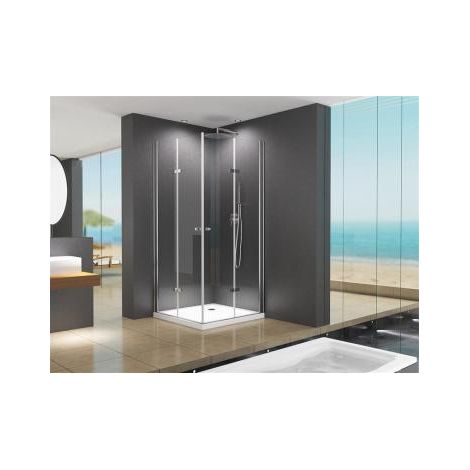 Glaswerk Westfalen- Caroline 90x90x195cm Eck Duschkabine