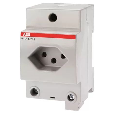 ABB M1011-T13 Modulare Steckdose schweizer Standard T13 10 A 2CSM220685R0721 (1/2)