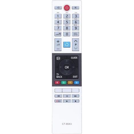 CT-8543 Universalfernbedienung – Tasten für Prime Video, Netflix und YouTube – Toshiba TV (1/4)