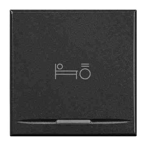 Tapa de teclas BTIHS4915M2BL SCS para controles basculantes con el símbolo de LUZ DE HABITACIÓN