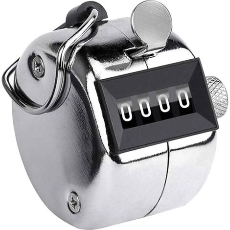 AIDUCHO Compteur Manuel, Compteur à Main, Scoreur Sport Manifestation, Mécanique Clicker pour Compte de Personnes ou Points, Compteur Manuel mécanique pour Sport/Entraîneur/École/Golf(Size:45x30mm) (1/5)