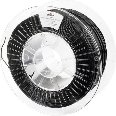 Spectrum Filaments 80098 PLA Pro Filamento per stampante 3D PLA Pro resistente agli urti 1.75 mm 1000 g Nero profondo,