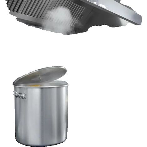 Suppentopf, Fassungsvermögen 60,5 Liter, Edelstahlmaterial, polierte Oberfläche, doppelte ergonomische Griffe, inklusive Deckel und Kochkorb (1/5)