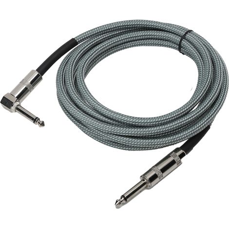 Câble audio guitare JORINDO 6,35mm mâle 1/4in, cordon amplificateur instrument électrique 3 mètres / 9,8 pieds, accessoire (1/5)