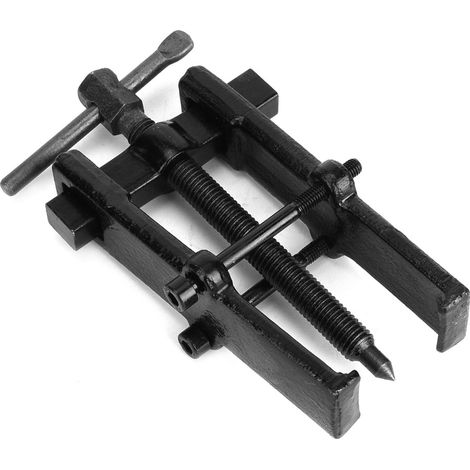 Zweiarmiger Abzieher aus Chrom-Vanadium-Stahl, Kugellager-Auszieher, Handwerkzeug für Fahrradreparaturen, 100 mm (4 Zoll) (1/5)