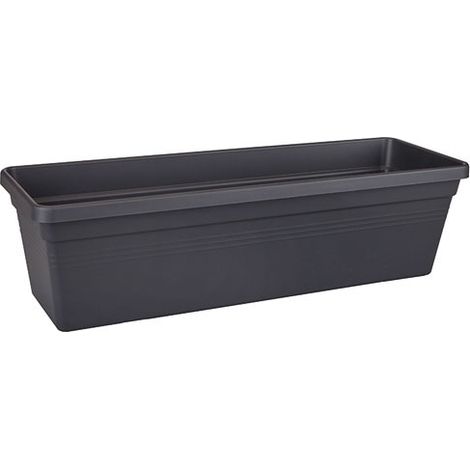 Jardinière Green Basics 50cm Noire Design Durable & Auto-irrigant - Elho