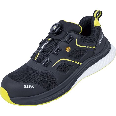 Elysee Sicherheitshalbschuh CUSHIONPRO Flex I S1PS FO SR SC ESD Gr. 46 schwarz