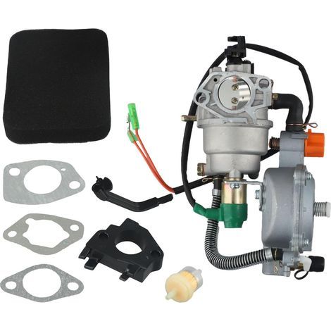 Doppelkraftstoff-Vergasersatz für 4 kW bis 10 kW Stromerzeuger, kompatibel mit tragbaren Generator-Modellen von For und Predator (1/5)