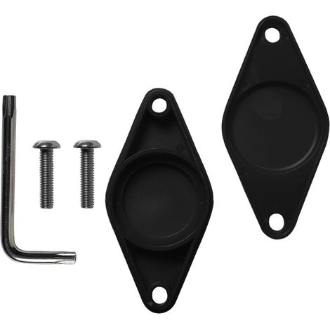 Housse de protection noire pour traceur GPS de vélo. (1/2)