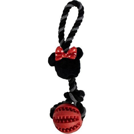 Jouet pour chien Minnie Mouse Rouge Polyester Coton TPR 10 x 30 x 7 cm 7 x 30 x 10 cm (1/4)