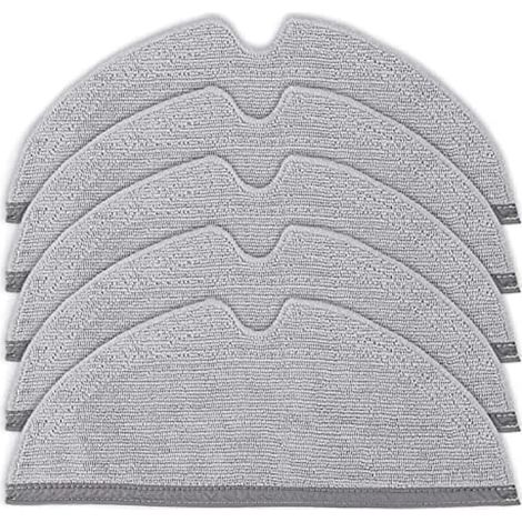 Lot de 2 chiffons de nettoyage « couverture complète » pour Xiaomi Roborock s5 s6 MaxV, Q7