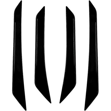 Garniture de protection anti-remous pour pare-chocs avant Ford Fiesta MK8 Line 2017-2020 - Accessoires pour spoiler avant (1/5)