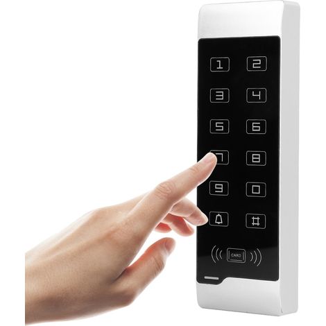 Clavier tactile à 116 touches avec mot de passe, lecteur de cartes de contrôle d'accès étanche (1/5)