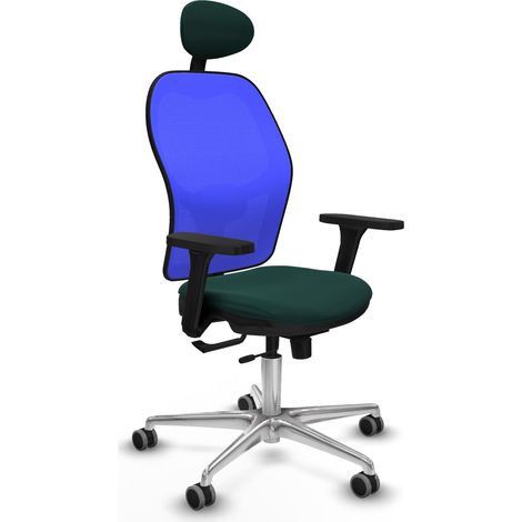 Silla Oficina piqueras y crespo Industrial negro espuma alta densidad (1/2)