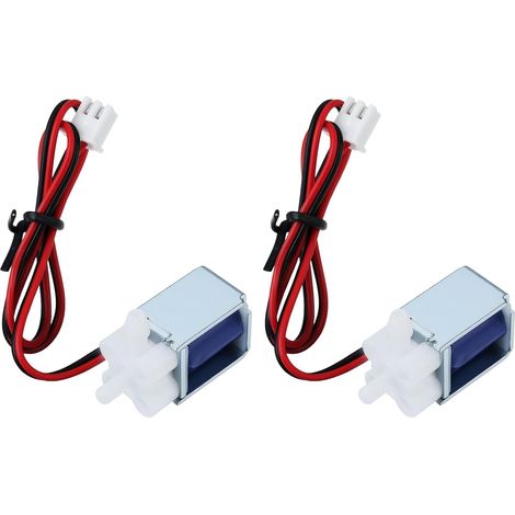 électrovannes électriques Micro Mini DC 5 V-6 V Normalement Fermées pour Air Et Eau à 2 Voies (1/5)