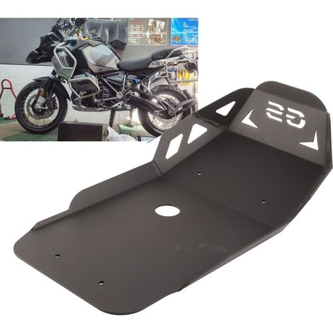 Motorradteile, Motor- und Rahmenschutzplatte für BMW F750GS und F850GS ADV, 2020-2023 (wird in mehreren Lagen Luftpolsterfolie verpackt versendet). (1/5)