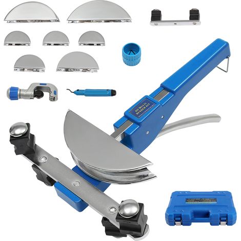 Jeu d'outils pour cintrer les tuyaux Outil pour cintrer les tuyaux à une main Machine à cintrer les tuyaux Cintreuse manuelle pour tuyaux Ø 6–22 mm