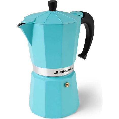 Italienische Kaffeemaschine Orbegozo KFV 1245 Aluminium blau 12 Tassen