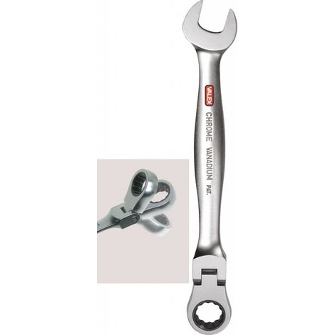 CHIAVE COMBINATA A CRICCHETTO 15MM 1461277 VALEX (1/3)