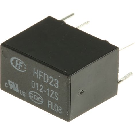 Rs Pro – Relais sans accrochage 1 RT 12V c.c. – Montage sur CI – Courant de commutation 2A – Résistance de bobine 960 Ω – Puissance 150mW - CI 150 MW