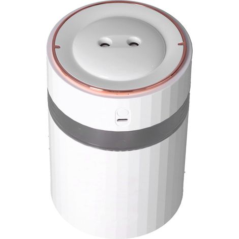 Humidificateur à double pulvérisation, grande capacité, portable, pour usage domestique, atomiseur, convient aux étudiants et aux climatiseurs, convient aux bureaux, blanc. (1/5)