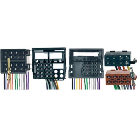 Faisceau ISO KML RAC2501X pour Kit Main Libre – Connecteurs ISO pour Citroen Peugeot Fiat – Compatible Bluetooth – Caliber