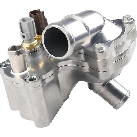 Boîtier de thermostat de liquide de refroidissement en aluminium compatible avec Ford Explorer 2001-2005, Ranger, Mazda et Mercury Mountaineer 4L5E8594AA (1/5)