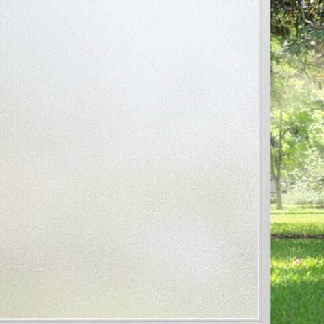 Film opaque pour fenêtre de confidentialité - 70x200cm - Motif givré, adapté pour un écran de confidentialité mat dans le bureau, le salon.