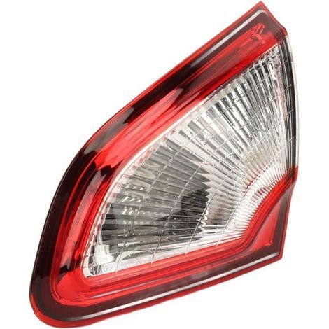 Feu Arrière Intérieur Cabochon Rouge et Transparent 26555 BR01A Feu Arrière Intérieur pour Qashqai J10 de 2010 à 2014 (Droite)