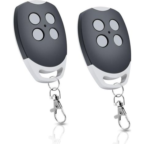 Lot de 2 télécommandes pour Porte de Garage - Compatible avec télécommande Ditec 433,92 MHz GOL4, BIXLG4, BIXLP2, BIXLS2-4 Canaux (1/4)