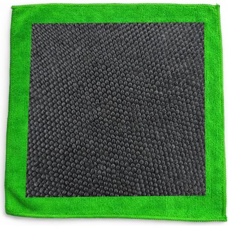 Chiffon d'argile à pois vert de décontamination (1/5)