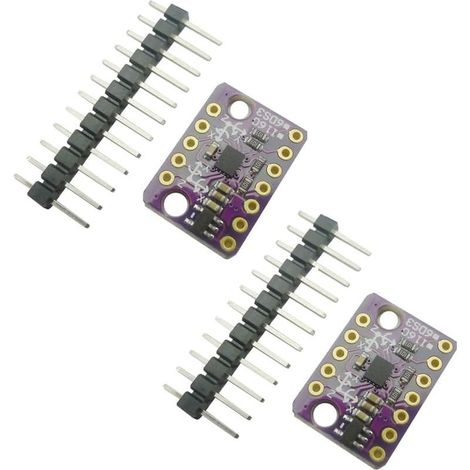 2 pièces Module de capteur de gravité gyroscopique d'accélération à 6 axes IIC SPI GY-BMI160 6DOF (1/5)