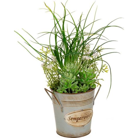 Maceta cactus artificial 21x21x34 (1/4)