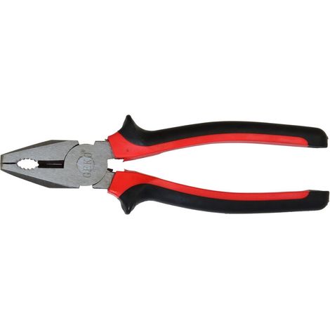 KOGEKO pince combinée plaquée nickel 200 mm rouge et noir G01622 (1/2)
