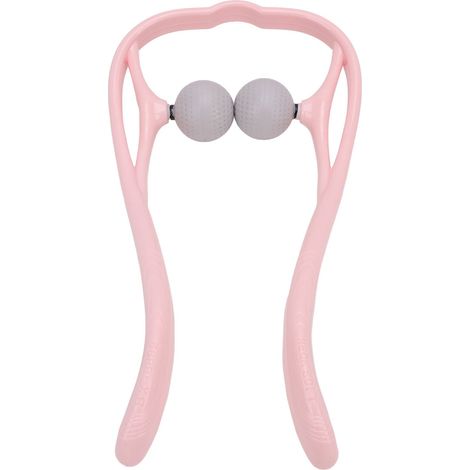 Appareil de massage cervical à double point de déclenchement Shiatsu, poignée ergonomique, massage des tissus profonds du cou et des épaules pour la maison et le bureau (1/5)