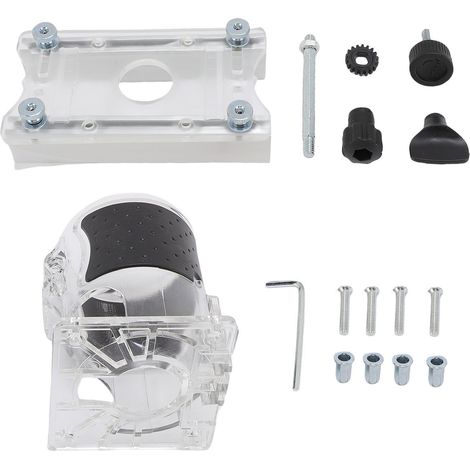 Base de routeur pour le travail du bois, support Transparent de fente d'identification de 65mm pour les projets