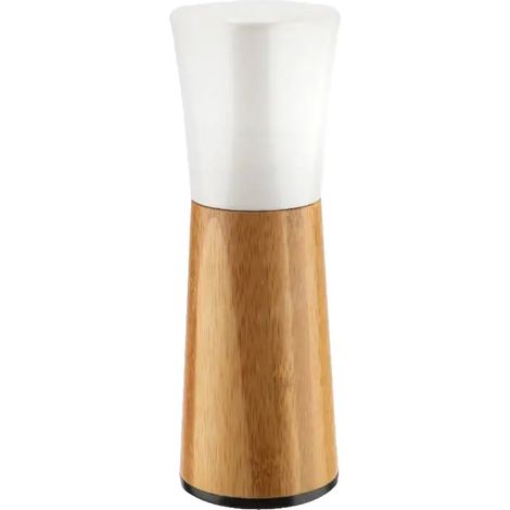Molinillo de sal manual, mecanismo de molienda de cerámica duradero, altura 15 cm, diámetro 5 cm, ajuste de molienda regulable, certificado CE/UE. (1/5)