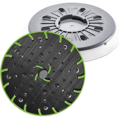 Plateau de ponçage Festool D150 Multijetstream2 – Super doux pour ponçage contours – Filetage FastFix – Diamètre 150 mm - MJ2-FX-SW (1/5)