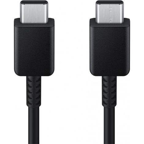 Câble USB-C Samsung d'origine, 1 m, 3 A 25 W, noir (EP-DA705BBE), en vrac (1/3)