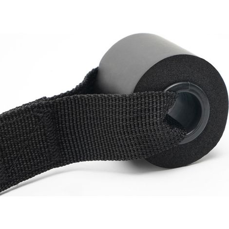 1 Ancrage de porte, sangle en nylon robuste, mousse dense protectrice, pour bandes de résistance, entraînement à domicile (1/5)