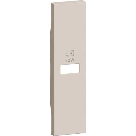 Cover per caricatore USB K4192C Bticino Living Now KM11PD sabbia