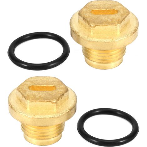 Covery 2 Bouchon de Vidange Différentiel, Land Rover Discovery 2 2 Bouchons de Vidange Différentiels en Laiton avec Bague d'étanchéité pour Land Rover Discovery 2 (1/5)